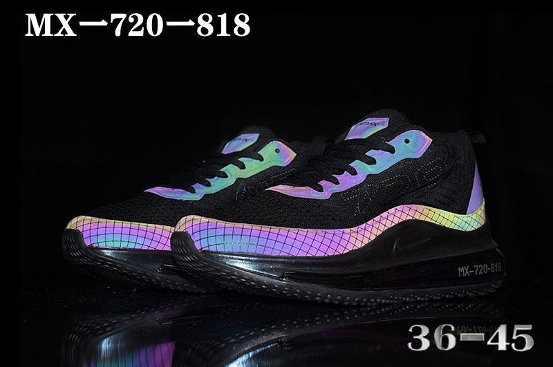 2020 Nike Air Max 720-818 Midnight Black Purple For Women